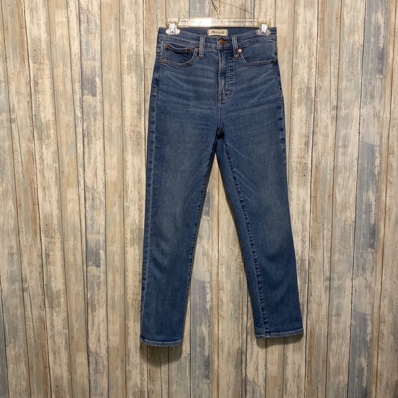 Madewell | Womens Jeans The Perfect Vintage Jean in Finney Wash | 24 - Picture 6 of 14